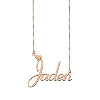 jaden name necklace custom name necklace for women girls best friends birthday wedding christmas mother days gift