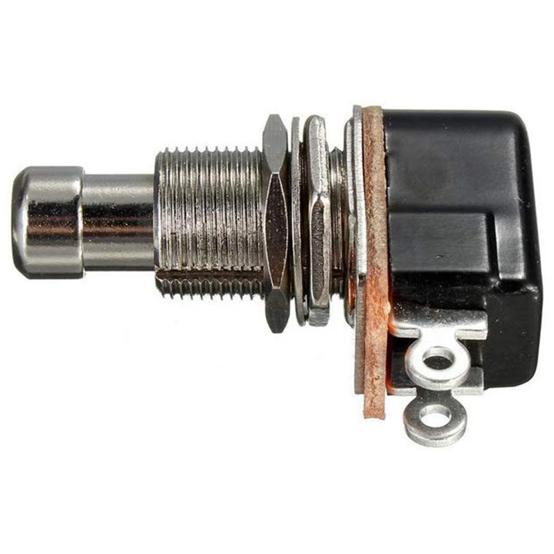 Коробка педалей эффектов для гитары мгновенная кнопка SPST Stomp ножной