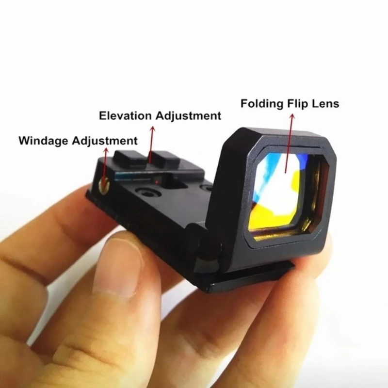 

Iris High Transparency Four Change Point MRO Water Bomb RMR Sight Folding 552 Holographic 558 Red Dot Scope Eightfold
