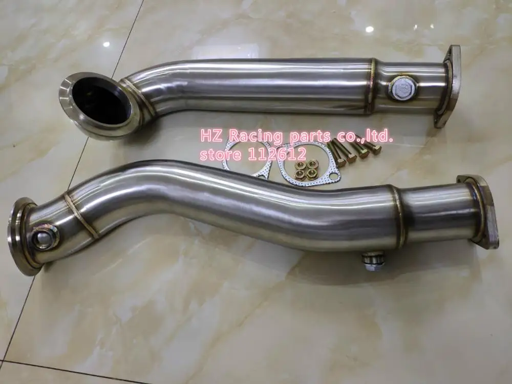 Выхлопная труба для N54 Engine 5 Series Downpipe E60 535i 3 0 '⟊tless выхлопная 2008-2010 | Автомобили