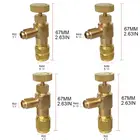 Сменный клапан холодильника MEXI R22R410, адаптер для зарядки холодильника, соединитель, аксессуары для добавления жидкости, Кондиционер