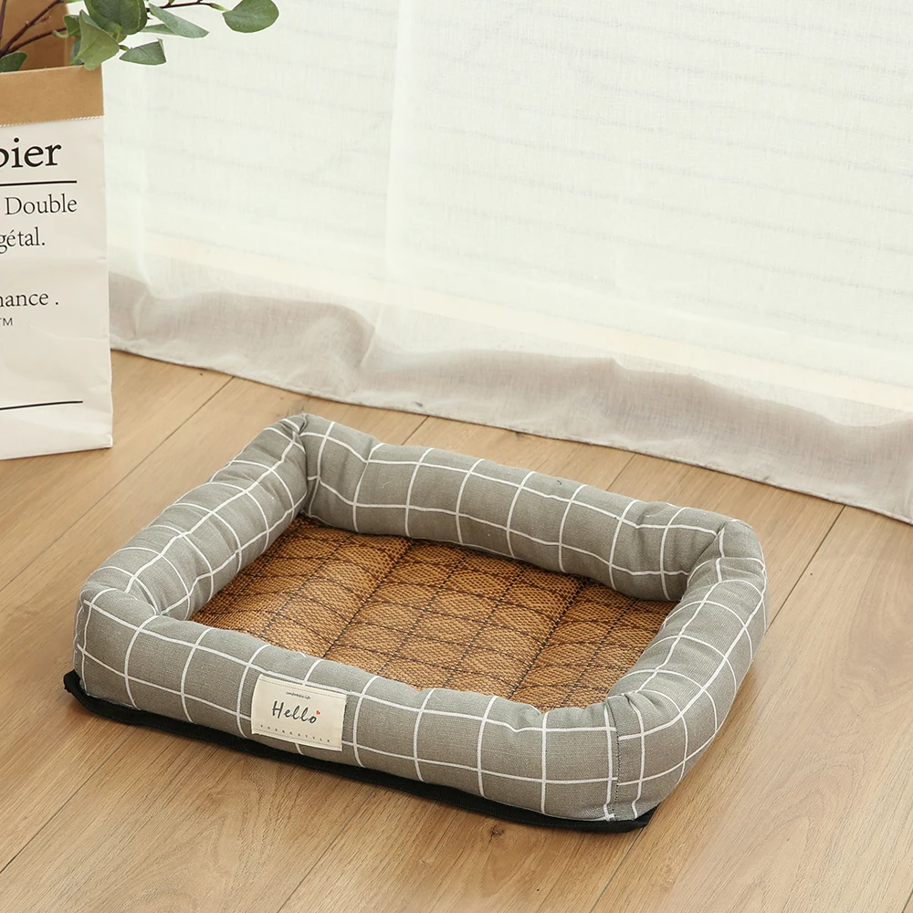 

Summer pet kennel dog bed mat cat kennel cooling ice pad dog summer kennel square kennel