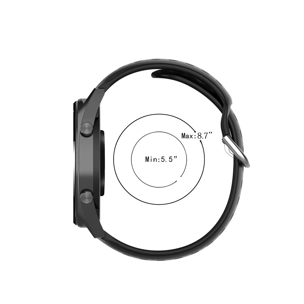Ремешок из ТПЭ для наручных часов Garmin Forerunner 645/Forerunner 245 браслет Forerunner645/245 ремешок 20
