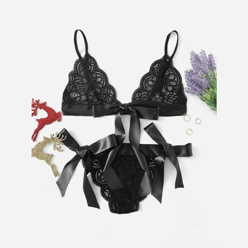 Женский кружевной бюстгальтер с пуш ап однотонный комплект нижнего белья