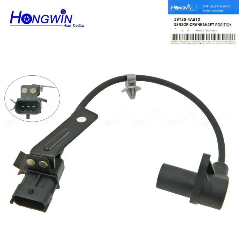 

39180-4A512 Crankshaft Position Sensor For HYUNDAI ILOAD/IMAX VAN 2.5L TD 2007-2012 KIA 391804A512 39180-4A210 391804A21