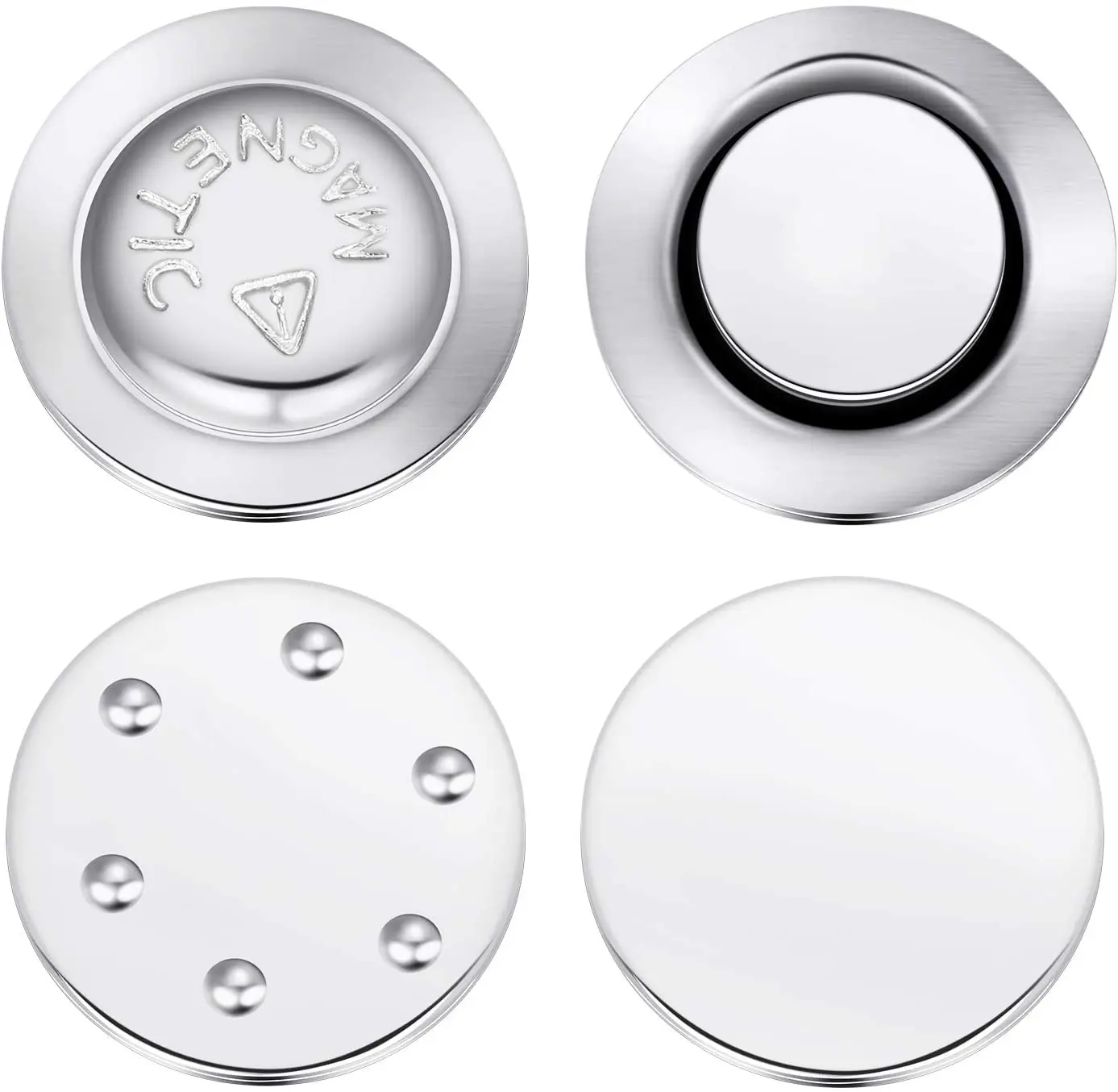 2 шт. магнитные держатели для именных значков|Крючки и направляющие| |