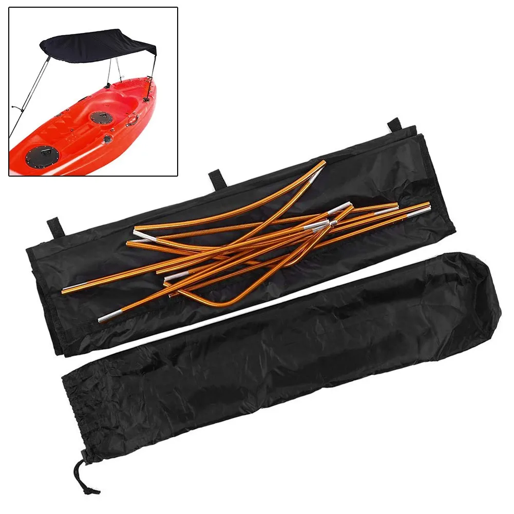 

Universal Kayak Top Cover Waterproof Anti-UV Yacht Boat Aluminum Tube Canopy Awning Sun Shade 8 Sq.ft. Outdoor Kayak Accessories