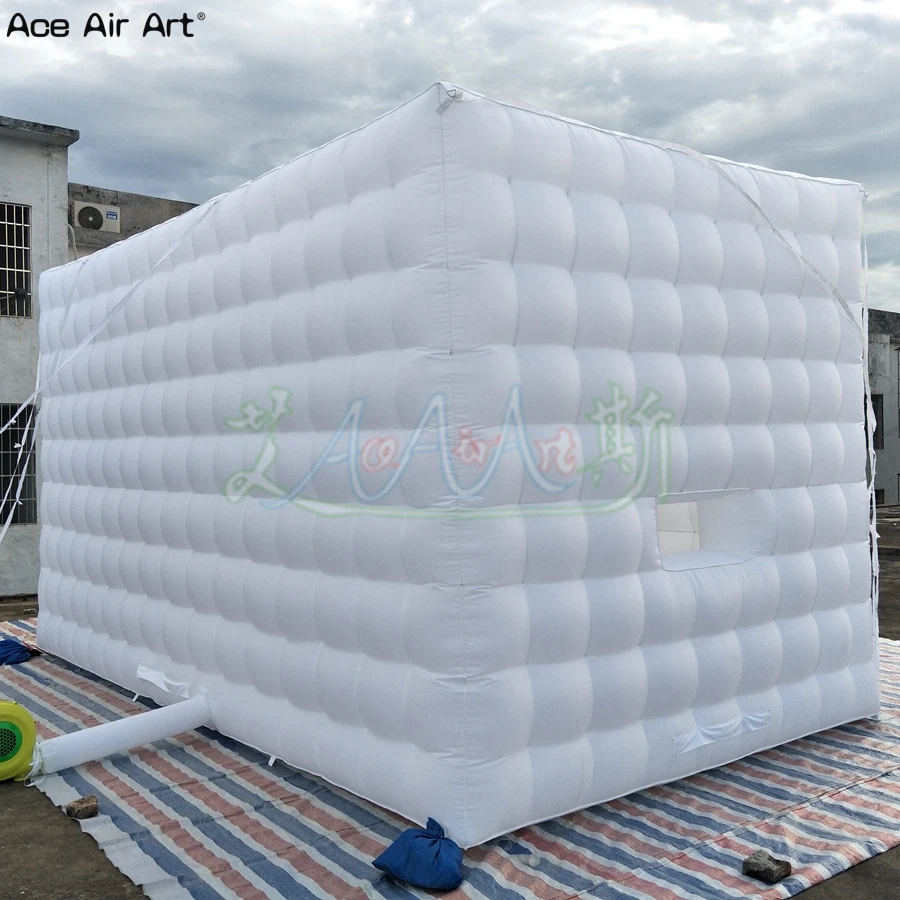 4 8x2 7x2 7 м высокое качество большая надувная квадратная кубическая палатка