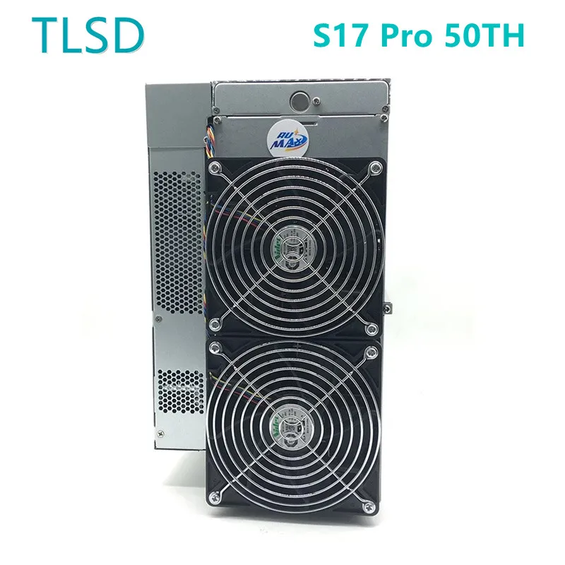 

TLSD Used Bitcoin Antminer S17 Pro 50TH Asic BTC Miner With Original PSU
