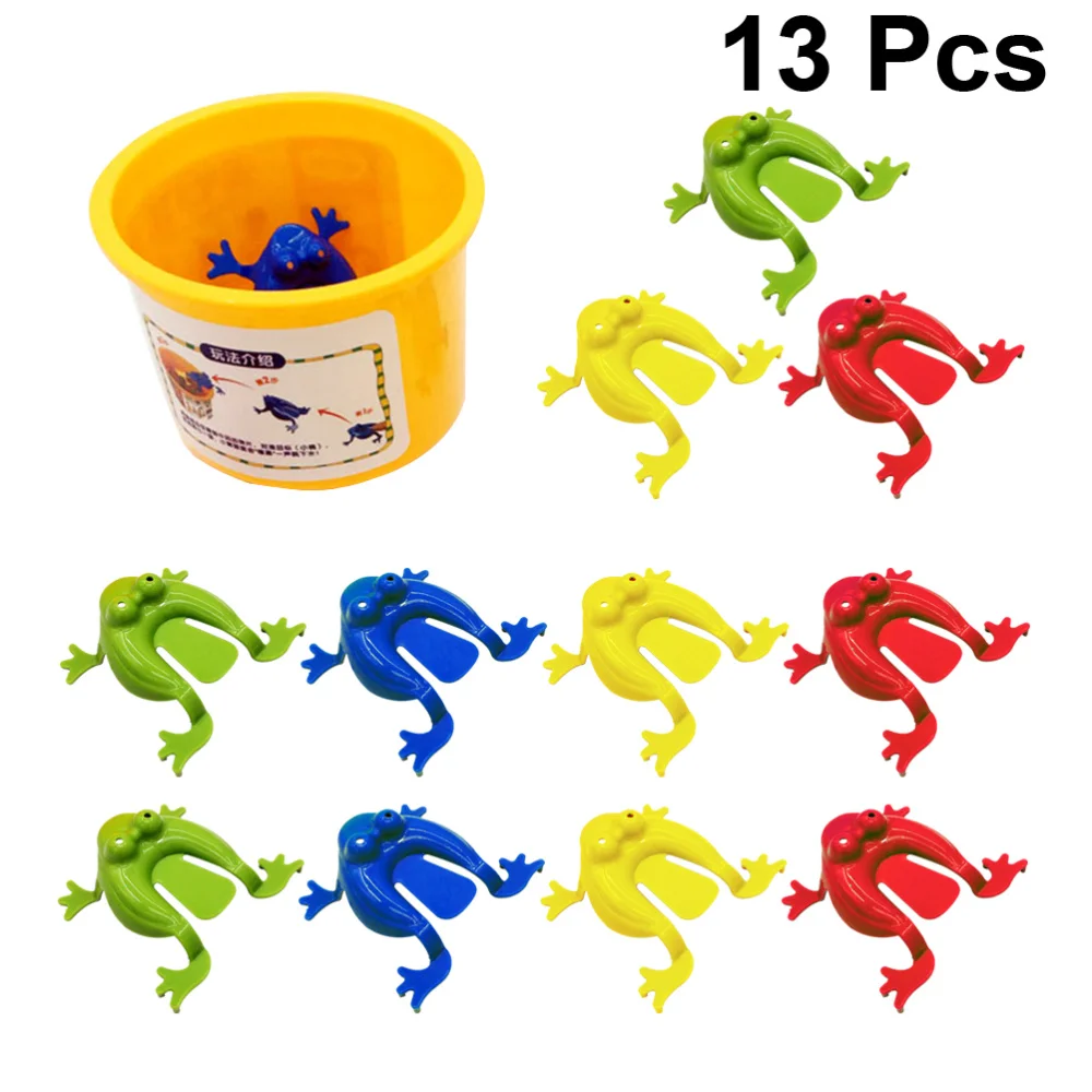 

12pcs Novelty Bouncing Finger Pressing Jumping Toys Children Educational Toys Girl Boy Birthday Gifts A bucket-12pcs Mixed Colo