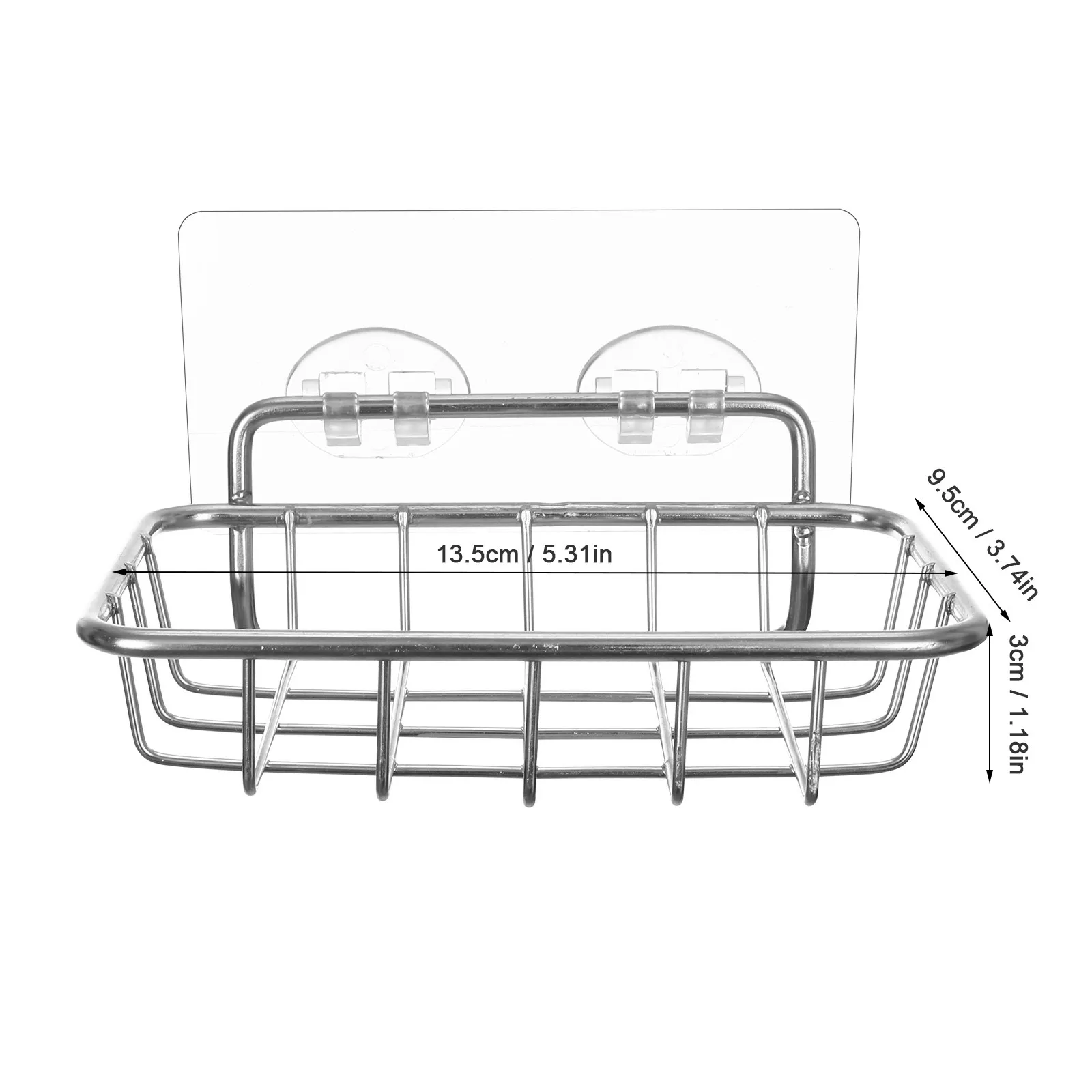 Soap Dishes Case Sponge Storage Holder Rack Draining Bathroom Kitchen Tray Accessories | Дом и сад