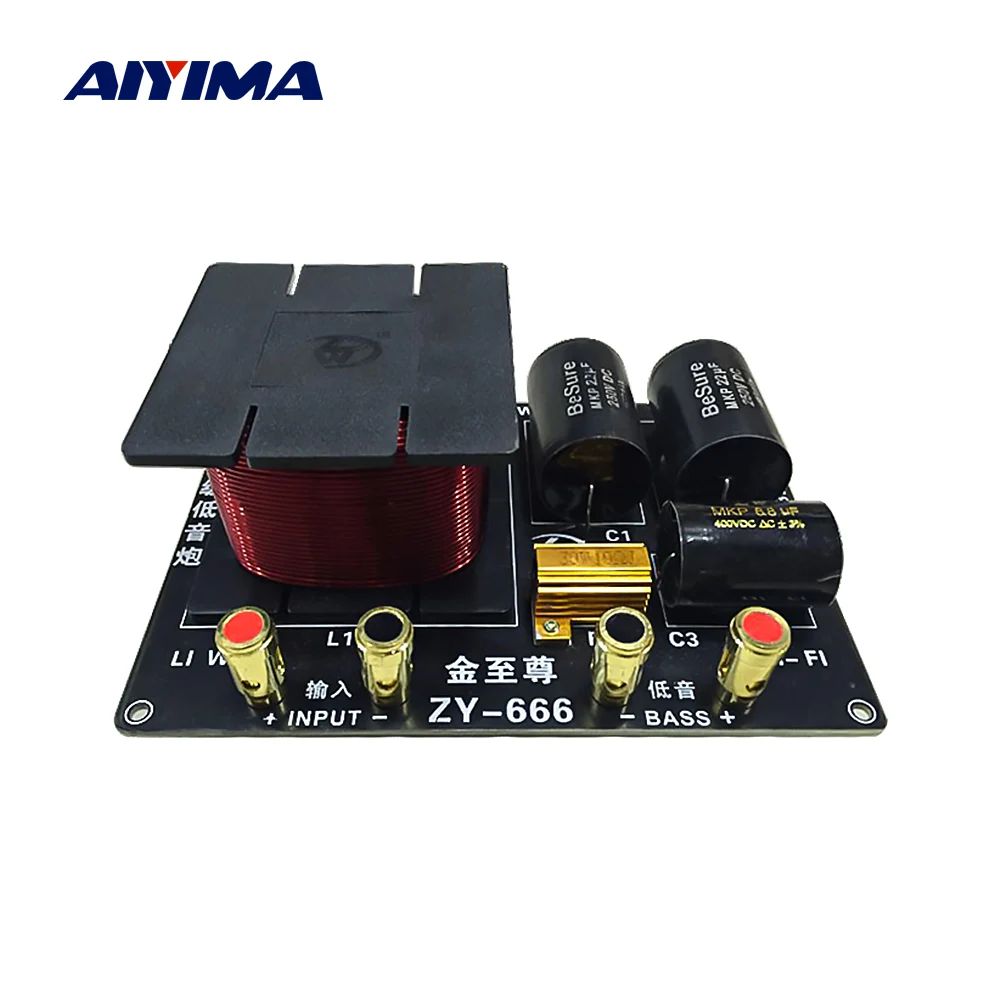 Сабвуфер AIYIMA 800 Вт профессиональный сценический звуковой динамик делитель