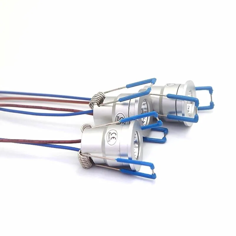 3 шт. высокое качество Вт с регулируемой яркостью мини светодиодный светильник COB