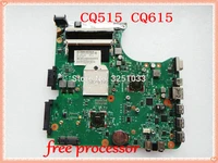 538391 001 for hp cq515 for compaq 615 notebook cq515 laptop motherboard cq615 notebook 100 complete tested ok