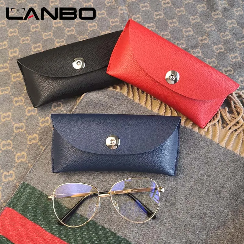 

Чехол для очков LANBO, складной, магнитный, из искусственной кожи