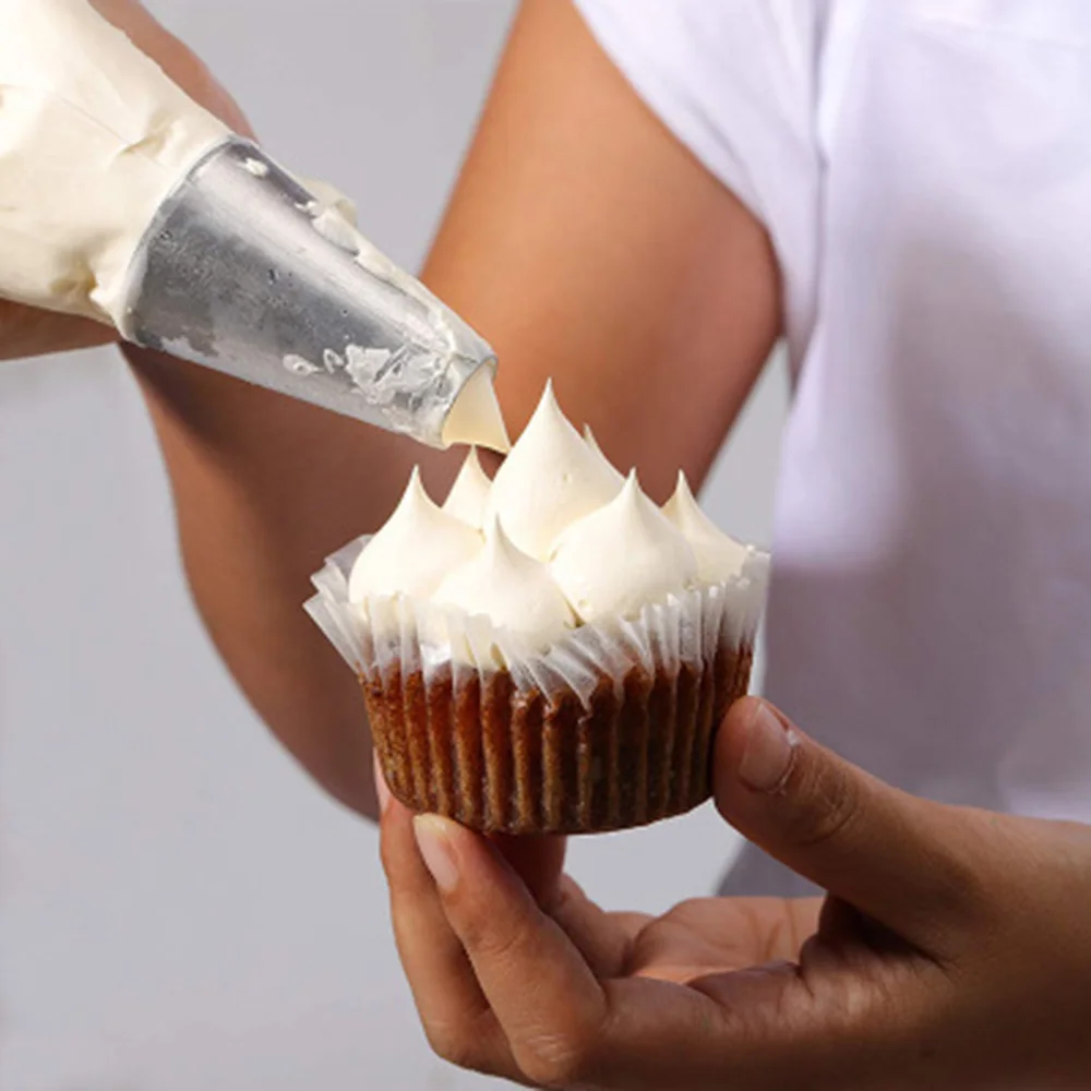

5pcs/set Round Shape Pastry Nozzles Cream Stainless Steel Icing Piping Pastry Nozzle Tips Baking Tools Cakes Decoration Tools