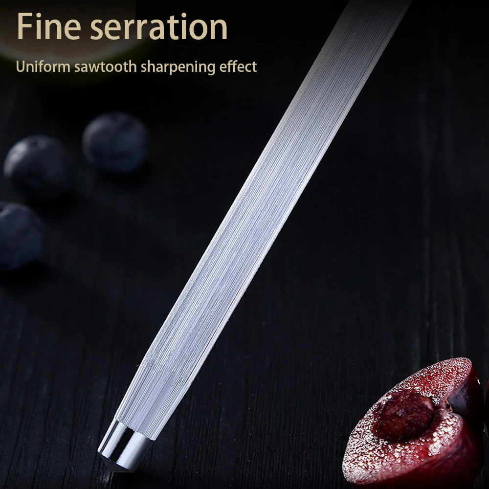 12 дюймов повара Стандартный профессиональный керамический стержень нож заточка