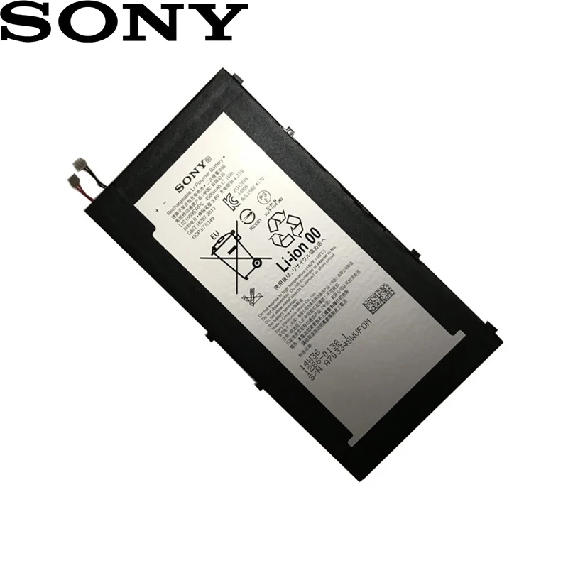 Sony 4500mA LIS1569ERPC Tablet батарея для sony Xperia Z3 Tablet Compact Подлинная Высококачественная батарея