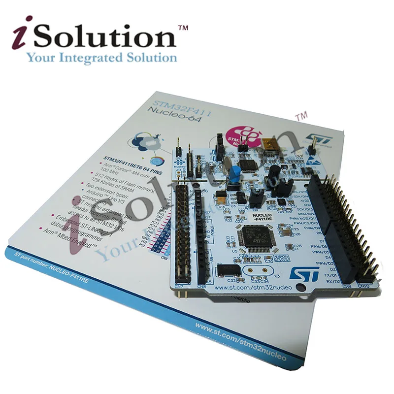 NUCLEO F411RE STM32 Nucleo 64 макетная плата с поддержкой MCU STM32F411RE|Соединители| |