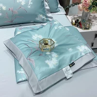 light luxury summer cool quilt ice silk single double summer quilt thin single quilt can be washed