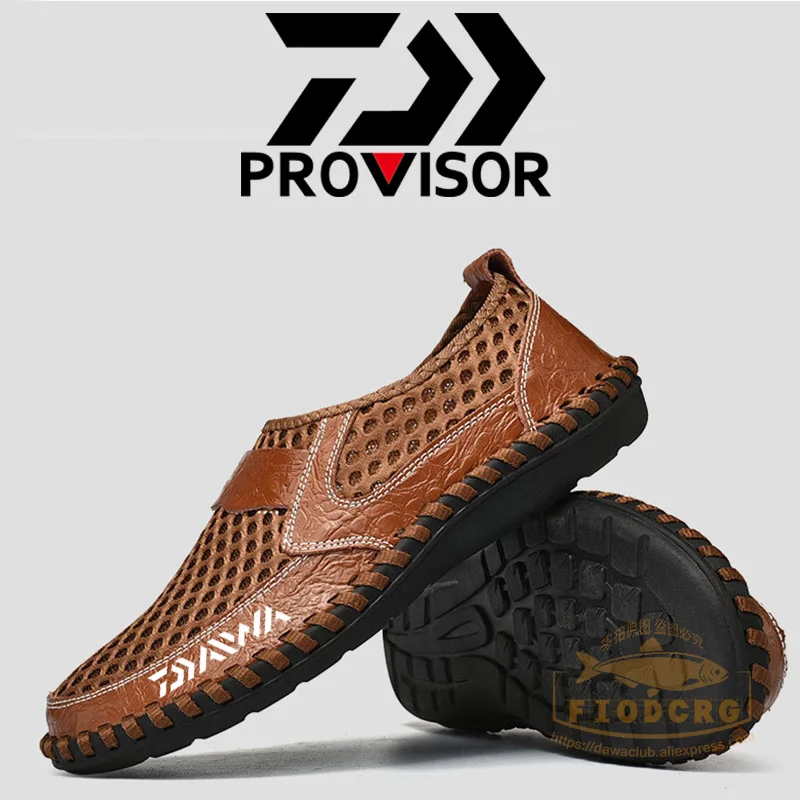 

2022 New DAWA Fishing Shoes Outdoor Climbing Non-slip Shoes Quick Dry Breathable Unisex Fishing Wading Shoes Large size 38-50