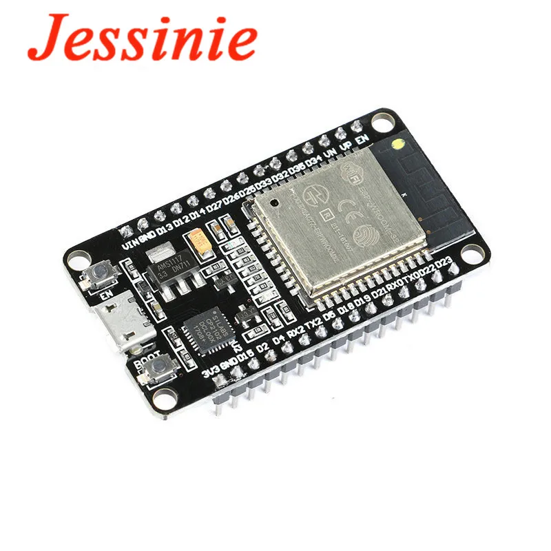 Макетная плата ESP32 ESP-32 ESP-32S двухъядерный процессор Wi-Fi Bluetooth MCU для LuaNode NodeMcu ESP 32S -