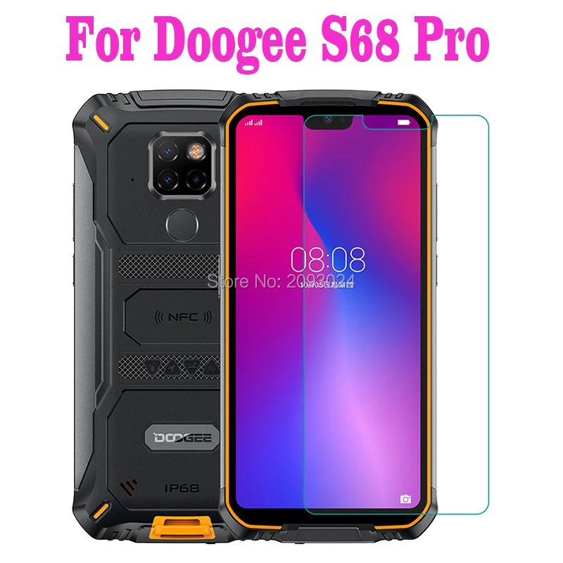 Закалённое Защитное стекло для Doogee S68 Pro 2 шт. | Мобильные телефоны и аксессуары