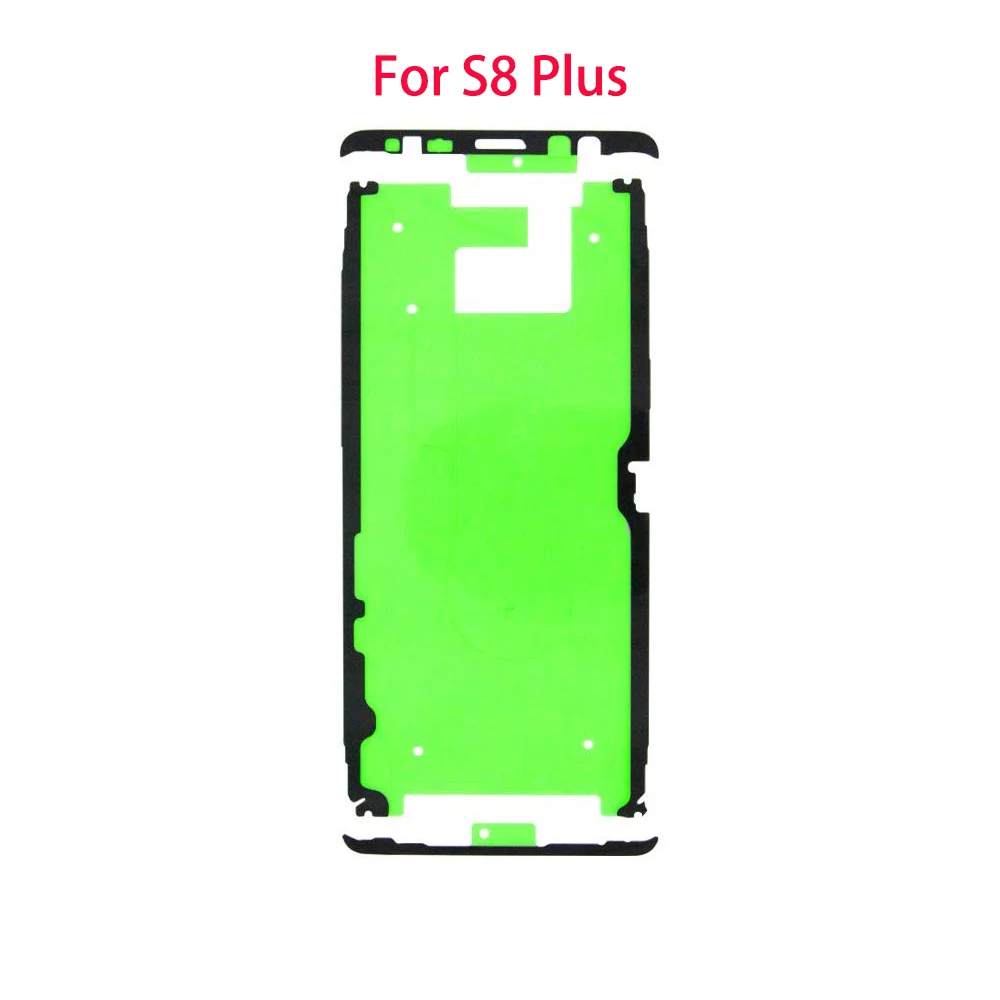 50 шт. lcd рамка наклейка для samsung Galaxy s5 S6 G920 Edge S7 G930 S8 S9 Plus передняя Клейкая