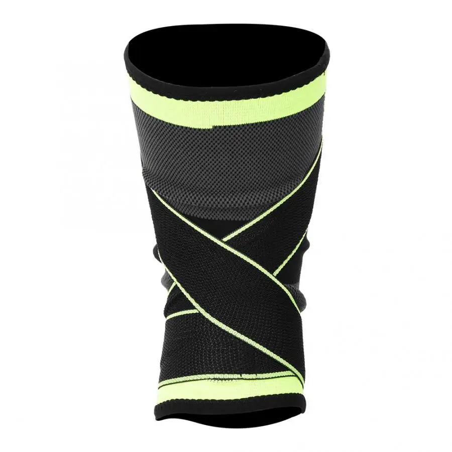 Эластичный наколенник вязаные дышащие наколенники защитные для упражнений на