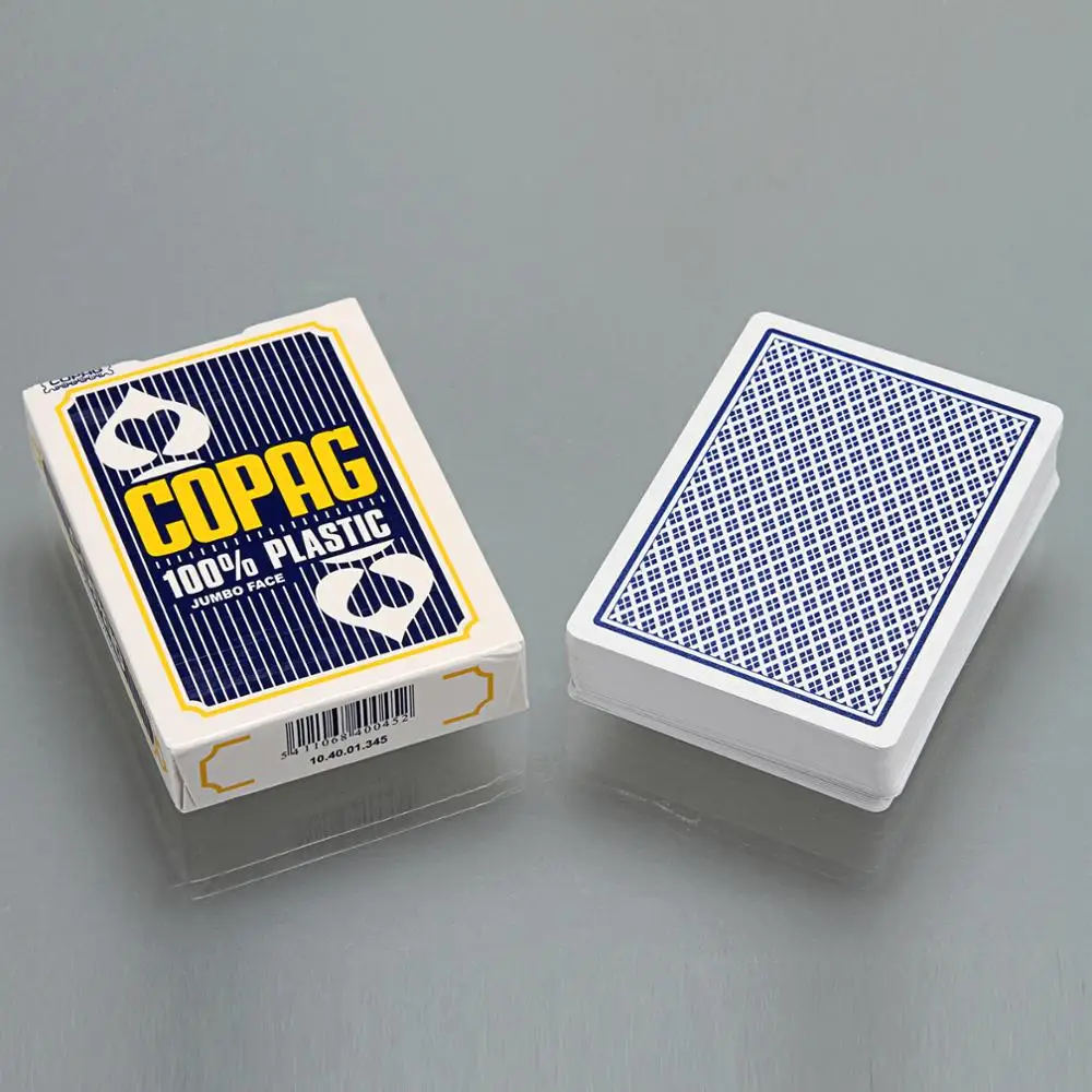 Newest Copag Poker100% Plastic Red/Blue Regular Playing Cards Standard Sealed Decks Magic Tricks Poker Magice | Дом и сад