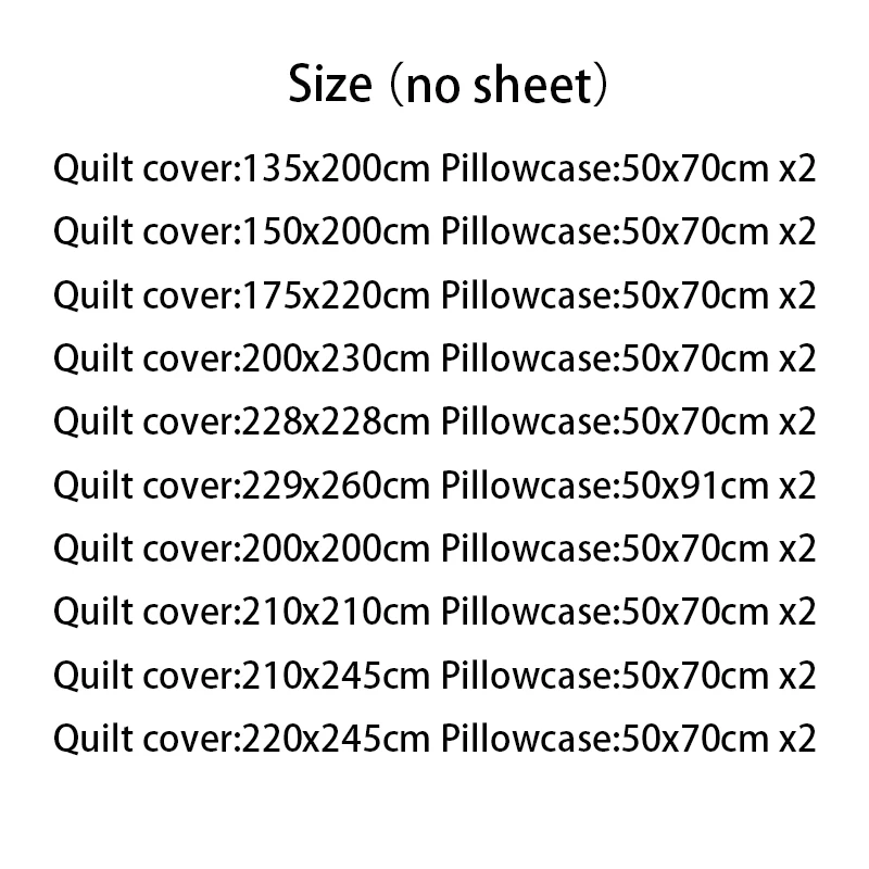 

Comforter bedding set 3pcs Queen King nordic duvet cover set Quilt Cover Bedclothes Pillowcase Home decor Textile