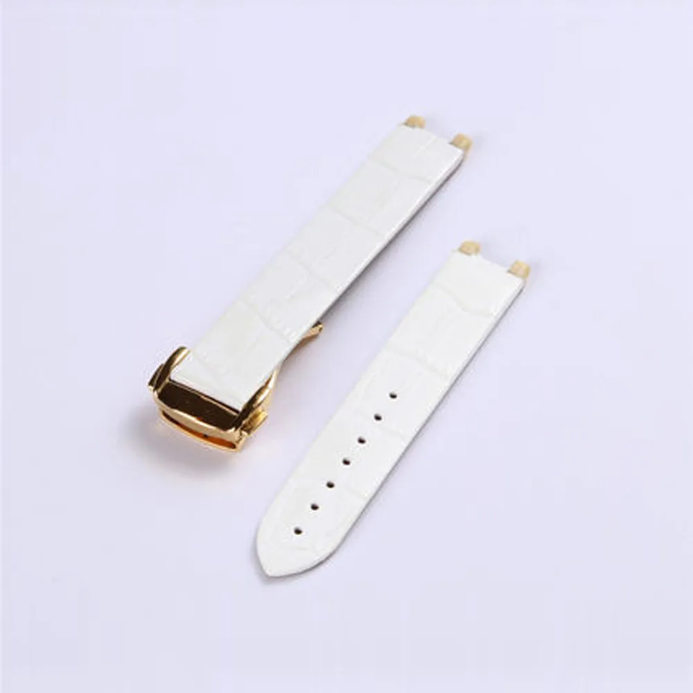 Подходит для OMEGA butterfly flying bird nest LADYMATIC вогнутый интерфейс серии Складная Пряжка 16 мм женские часы ремешок