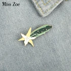 Светящаяся эмалированная булавка в виде орхидеи, 2 вида