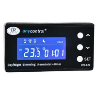 digital aquarium thermostat digital temperature controller aquarium heater cooler for reptiles and brewing breeding incubation
