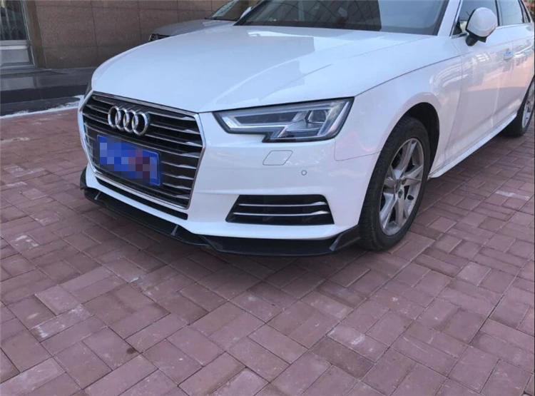 Защитный диффузор для заднего бампера Audi A4 ABS 2016-2018 комплект корпуса RXK бампер