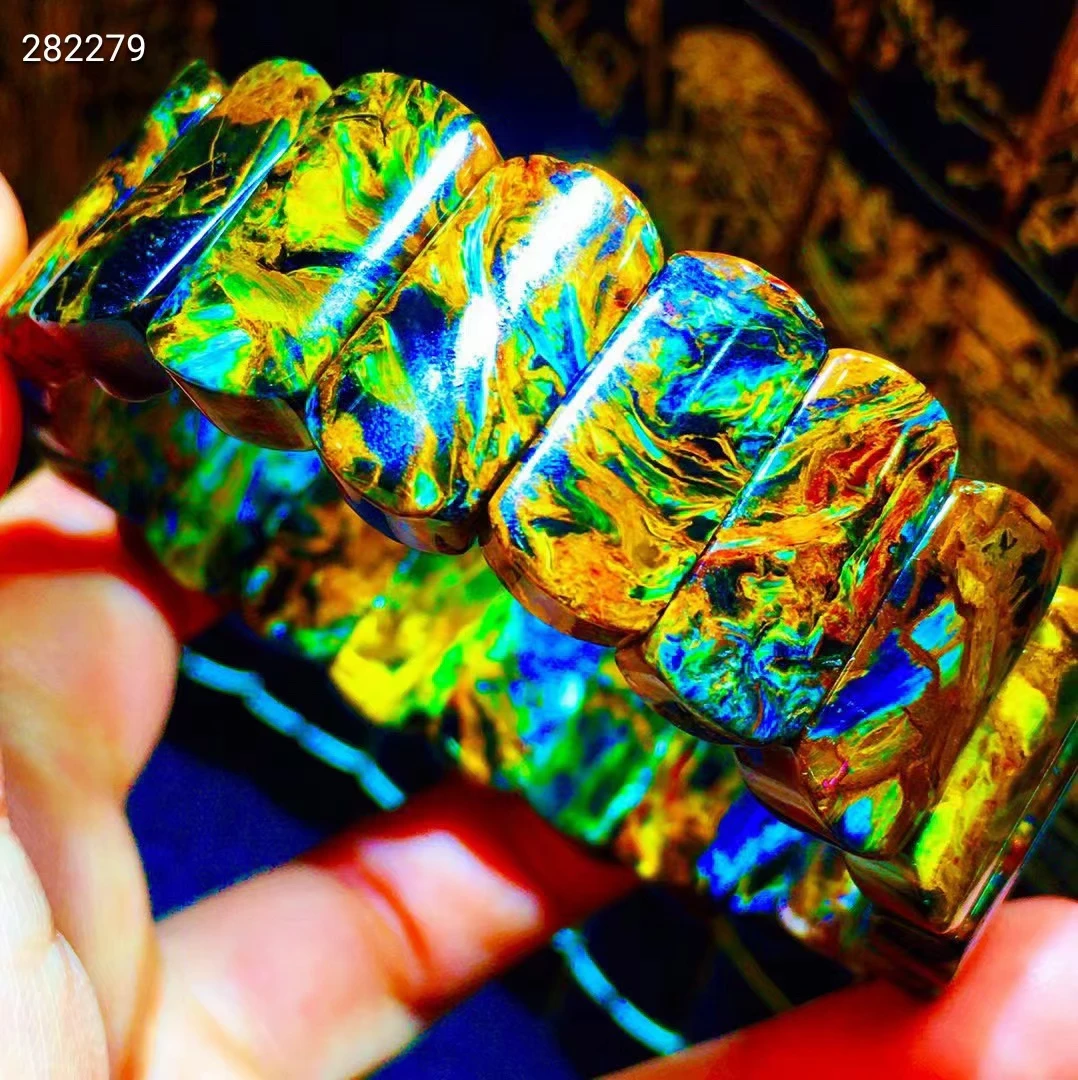 

Бусины из натурального желтого пьестерсита, 19,8x10,2x6 мм