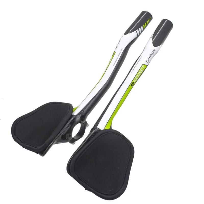 

KENNET Bicycle Triathlon Bicycle Extender Aero TT Bar Ends Bicycle Handlebars Extenders Bicycle 3K Matte 340 Carbon Aero TT Bar