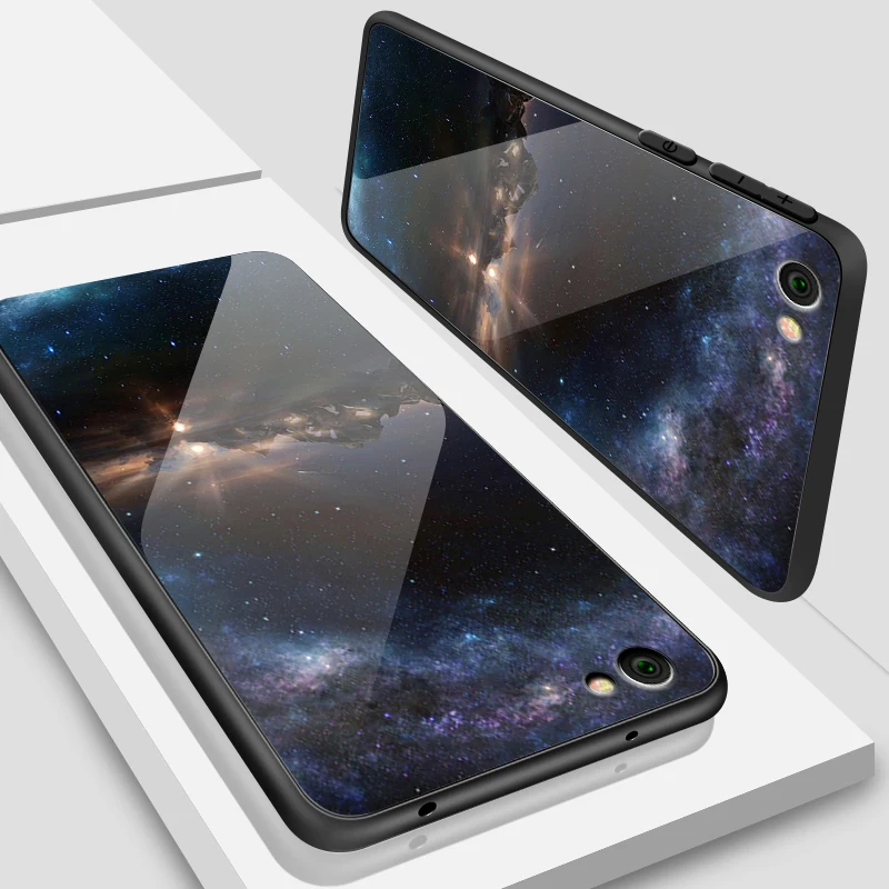 W291 Модный чехол из закаленного стекла для Xiaomi 5X6X8 9 SE A1 A2 Lite для Redmi Note 6 7 4X 5A Pro Prime роскошный защитный чехол - Цвет: W291