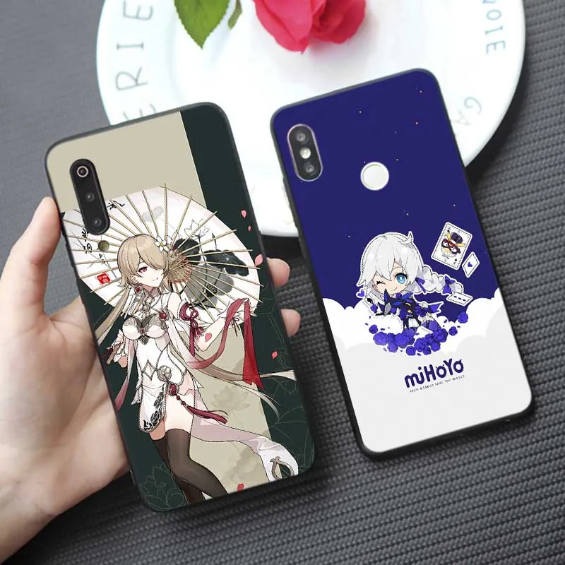 Мягкий силиконовый чехол для телефона samsung galaxy a50 a70 a30 a40 a20 s8 s9 s10 плюс honkai impact 3rd |