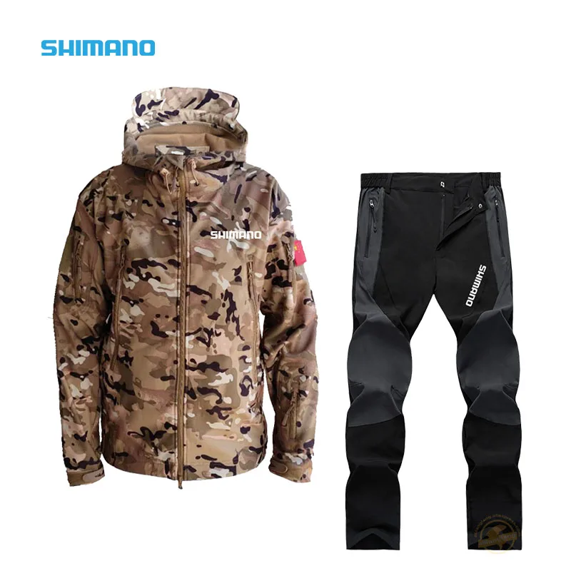 

SHIMANO Men's New Autumn Winter Fishing Clothing High Quality High Quality Sport Camping Outdoor Mountaineering Fishing Suits