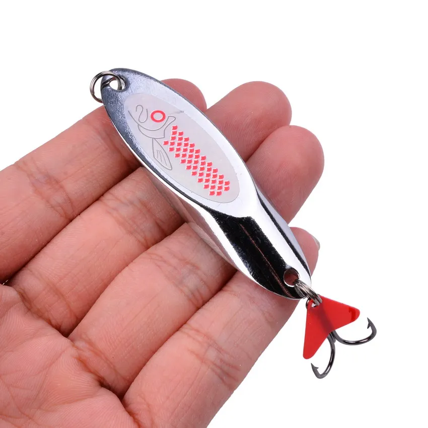 1 шт. металлическая рыболовная приманка в виде ложки 7 35 г|Наживки для рыбной