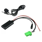 Автомобильный Bluetooth-совместимый 5,0 аудио hi-fi кабель адаптер микрофон для Honda Acura RDX Tsx автомобильный AUX аудио адаптер