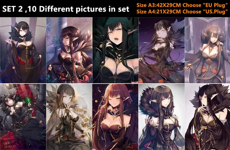 10 шт./лот аниме Fate Grand Order FGO Apocrypha плакаты игрушки Франкенштейн Широ токисада