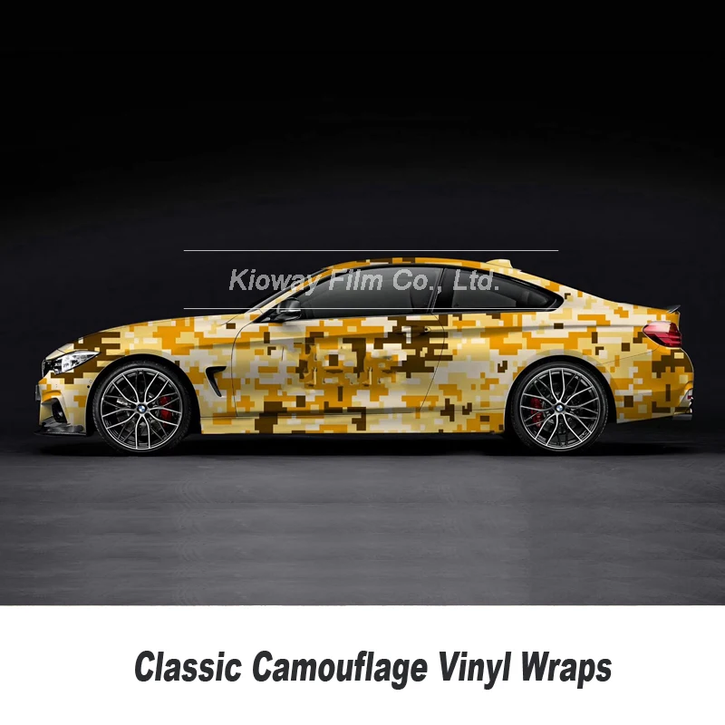 various Colors PIXEL Camouflage VINYL Car Wrap Printed Camo Vinyl pellicola Motorcycle Vehicle Covering Foil 1.52x/Roll | Автомобили и