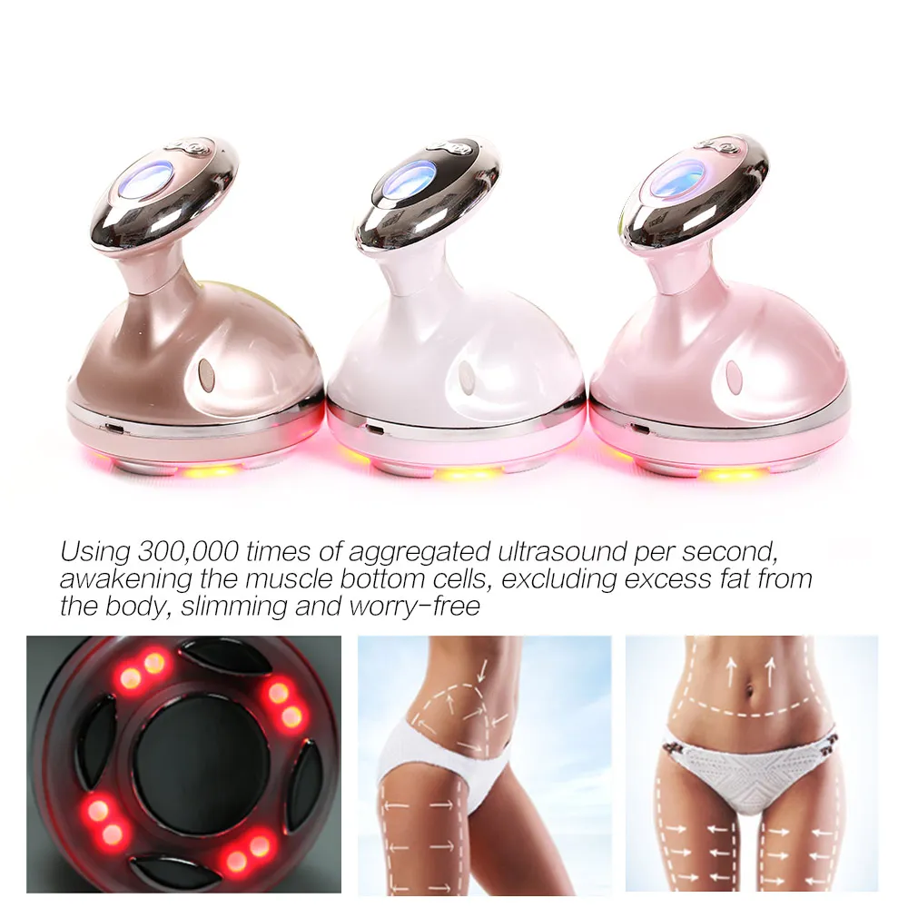 Сильная инфракрасная ультразвуковая кавитация EMS массажер для похудения тела