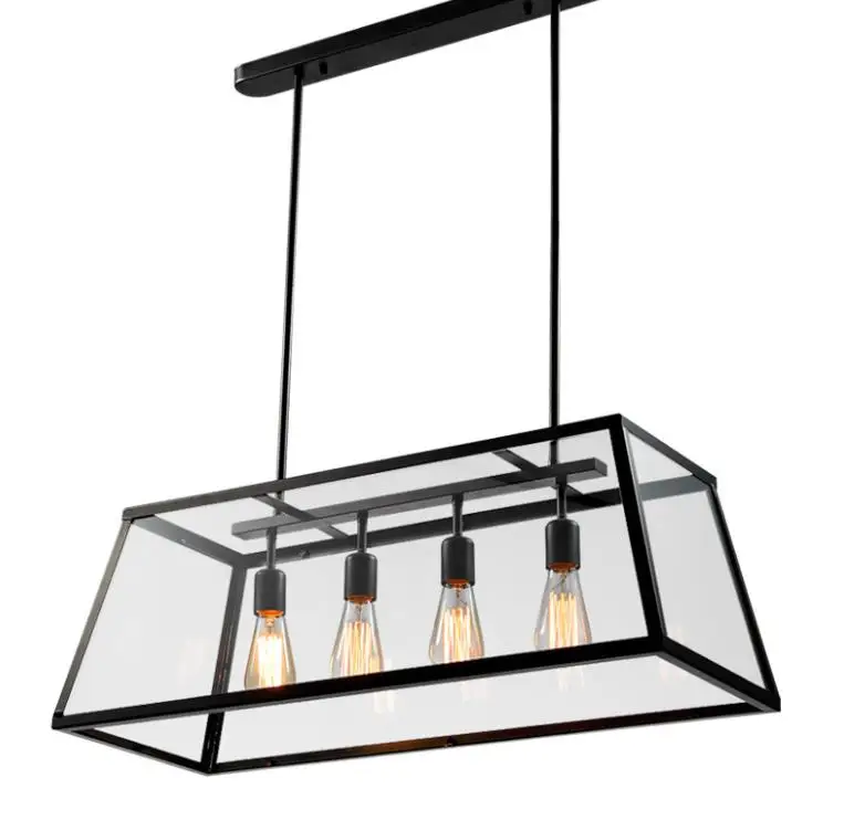 Винтажная Подвесная лампа в стиле ретро Лофт светильник для столовой ресторана