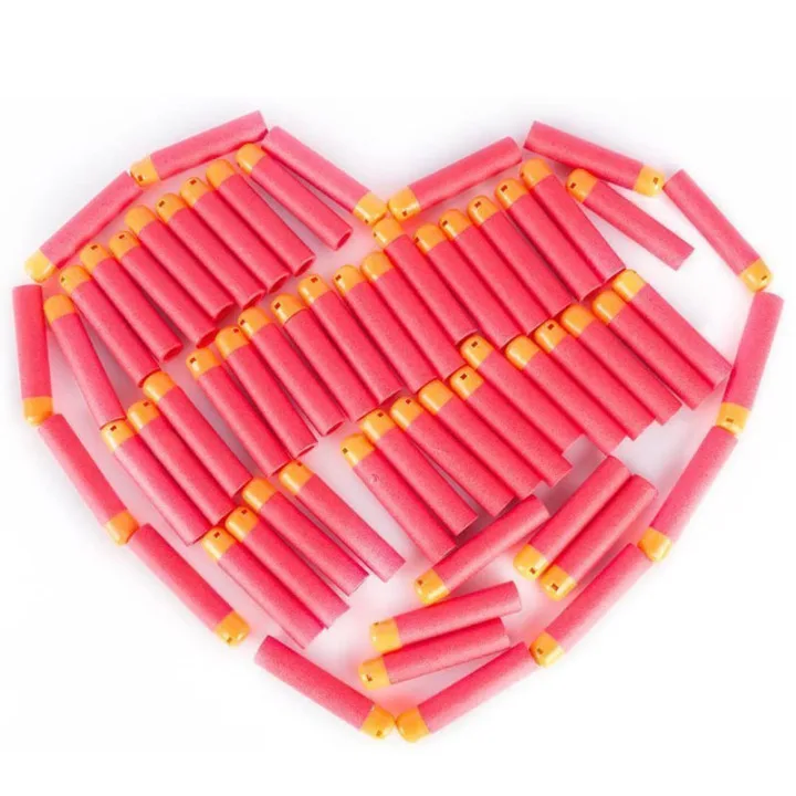 

120PCS Mega for Nerf Sniper Rifle Darts Bullets Mega Foam Refill Darts Big Hole Head Bullets for Nerf Mega Kid Toy Gun Xmas Gift