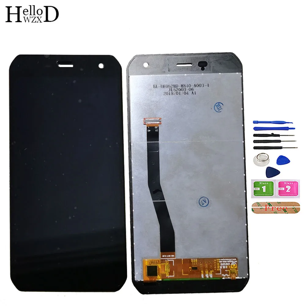 

5.2'' LCD Display For EVOLVEO StrongPhone G8 LCD Display + Touch Screen Panel Digitizer Sensor Mobile Phone Tools