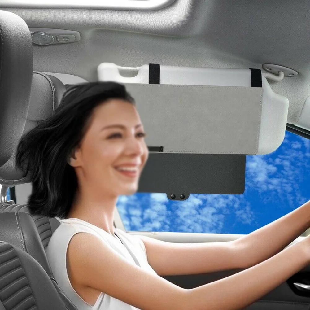 

Shield Sun visor Universal Front Accessory Anti-Glare Extender Extension