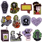 Брошь в виде странного необычного Лидии от BEETLEJUGO Belcher, эмалированная брошь на Хэллоуин, значки, булавка на лацкан, Модные металлические ювелирные изделия из сплава, аксессуары
